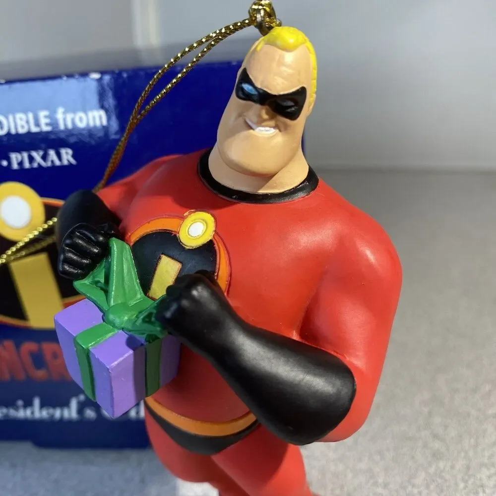 Grolier Disney Pixar Mr. Incredible Rat President's Edition Ornament